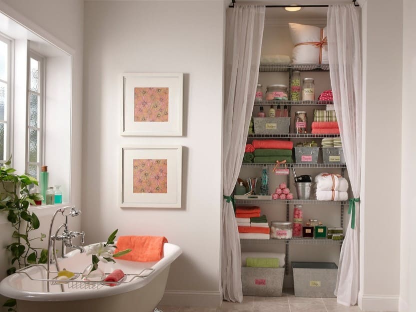 15 Bathroom Closet Ideas 2020 (Improving The Organization) 1