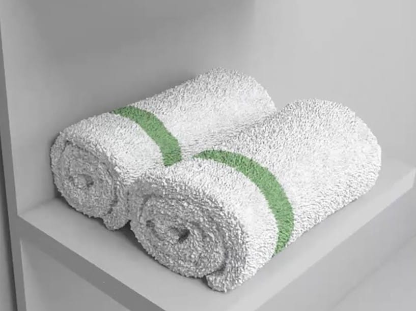 Roling Towels in Bathroom Closet