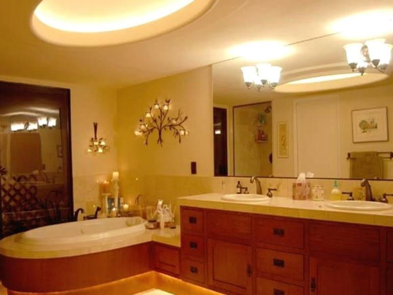 Awesome Ceiling for Master Bathroom