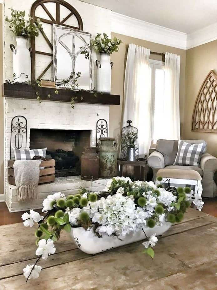 Recycled Rustic Living Room