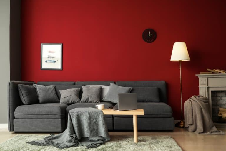 Stylish Interior Of Room With Comfortable Big Sofa 768x512 