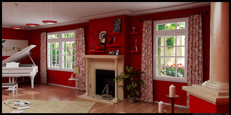 Bi-Fold Living Room Window. Source: home-designing.com