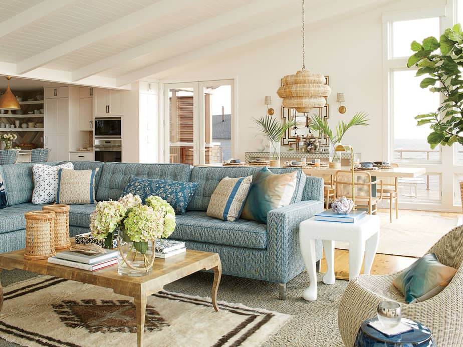 Living Room Dining Room Combo by Beachside.