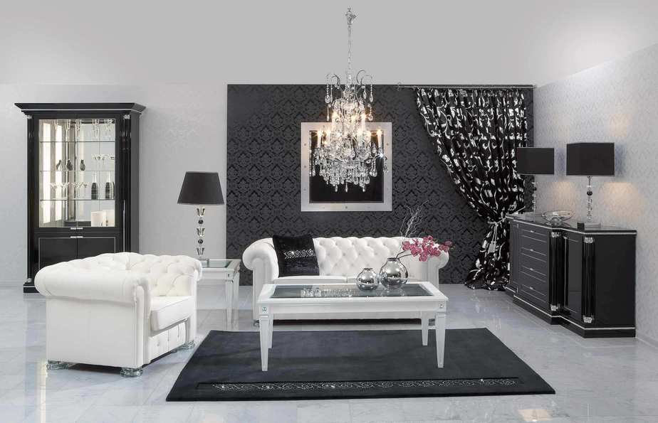 Graceful, Minimalist Living Room. Source: architectureartdesigns.com