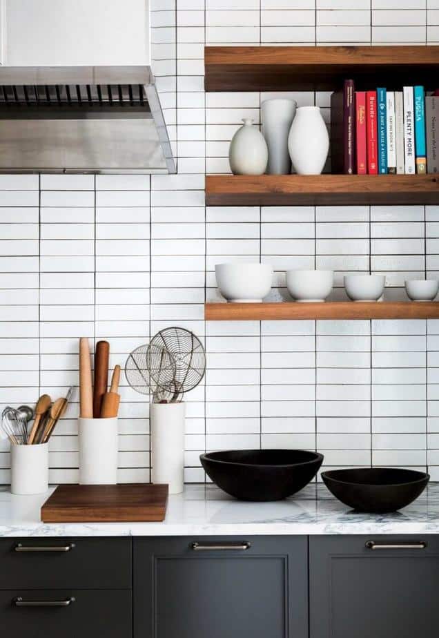 10 Kitchen Utensil Holder Ideas 2024 Simple But Helpful   Bathroom Subway Tile Kitchen Backsplash 768x1115 