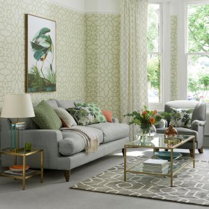 Chic Grey And Green Living Room Ideas 300x300 