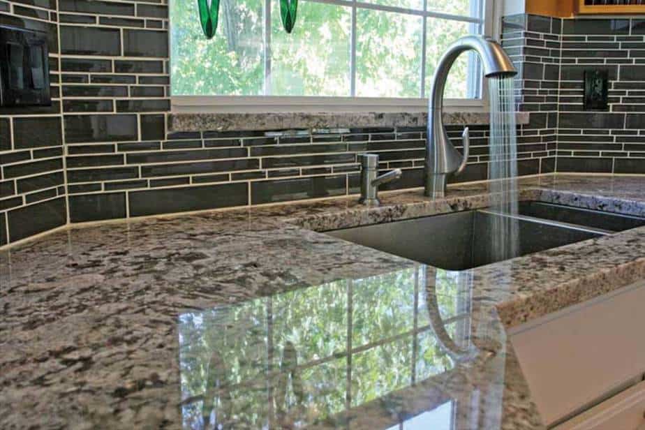 Cool Glass Tile Kitchen Backsplash