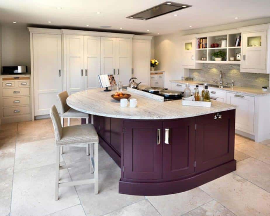 Horizontal Open Kitchen Cabinet