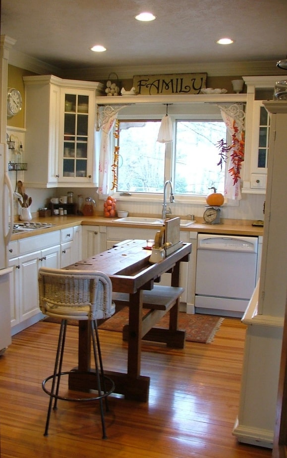 Extraordinary Narrow Kitchen Island