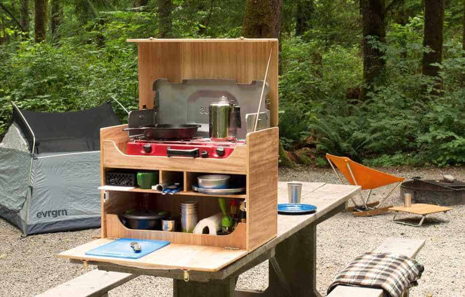 Handy Outdoor Camping Kitchen