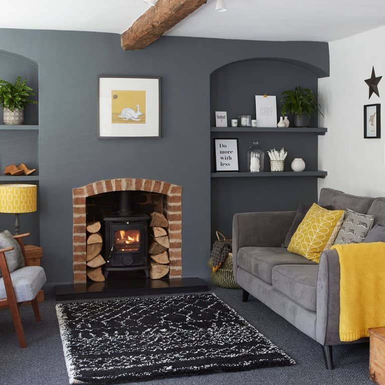 Relaxed Grey And Yellow Living Room 768x768 