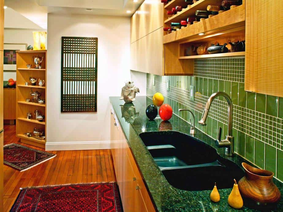 Colored Kitchen Sink