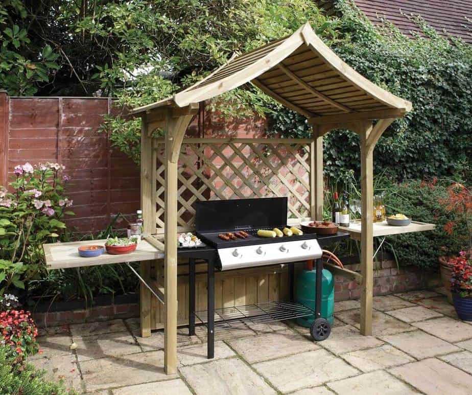 Catchy Modern Outdoor Kitchen 