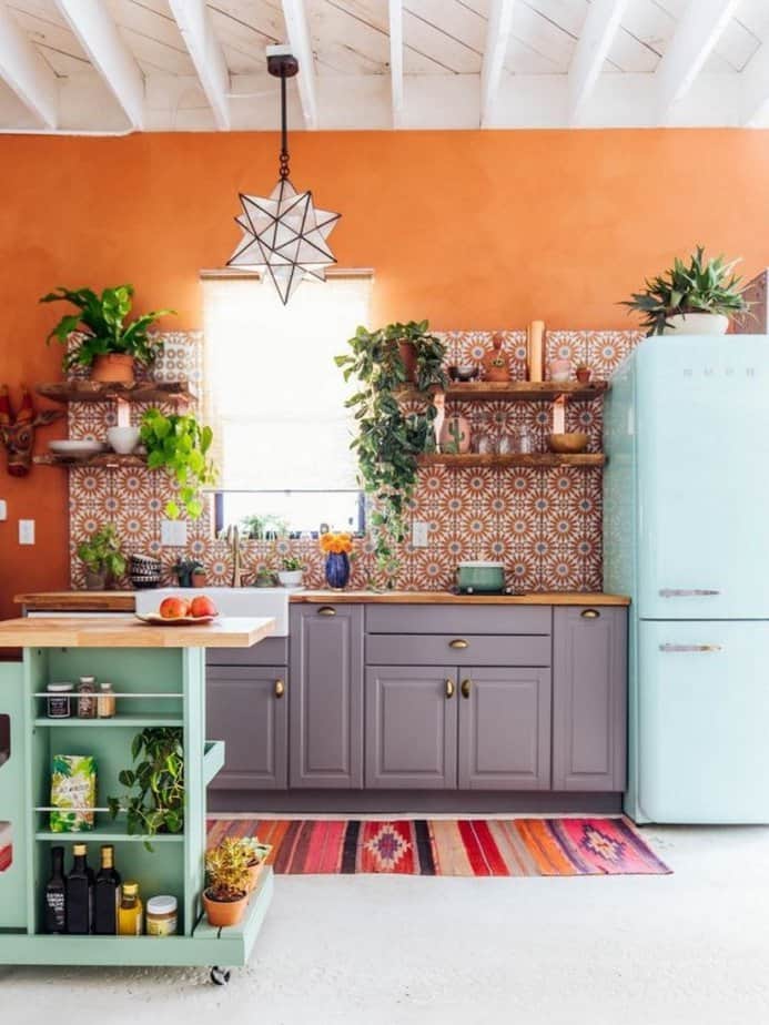 Appealing Colorful Kitchen 768x1024 