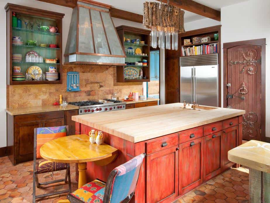 Colorful Tuscan Kitchen