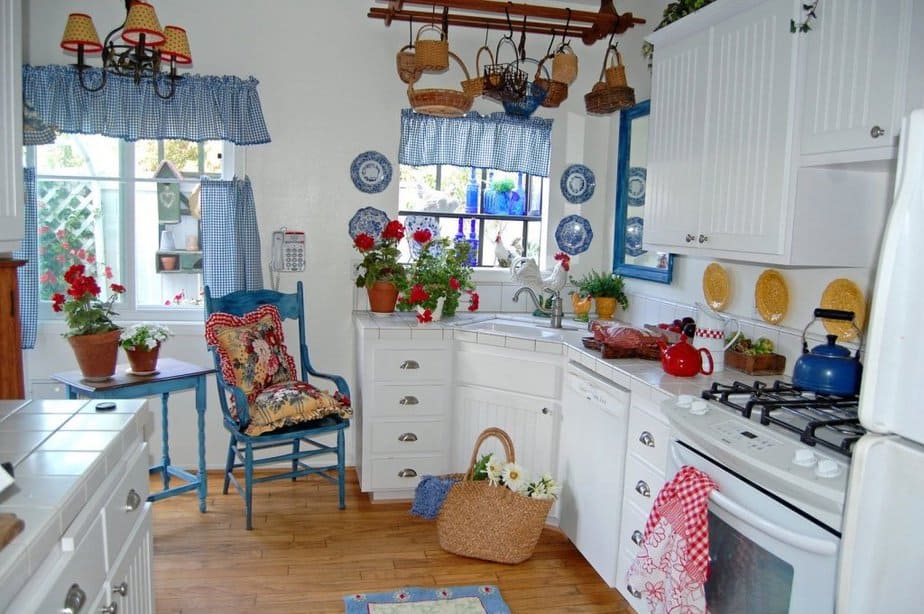 Lovely Blue Kitchen 1024x681 