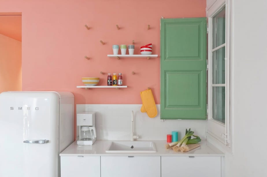 Soft Colorful Kitchen