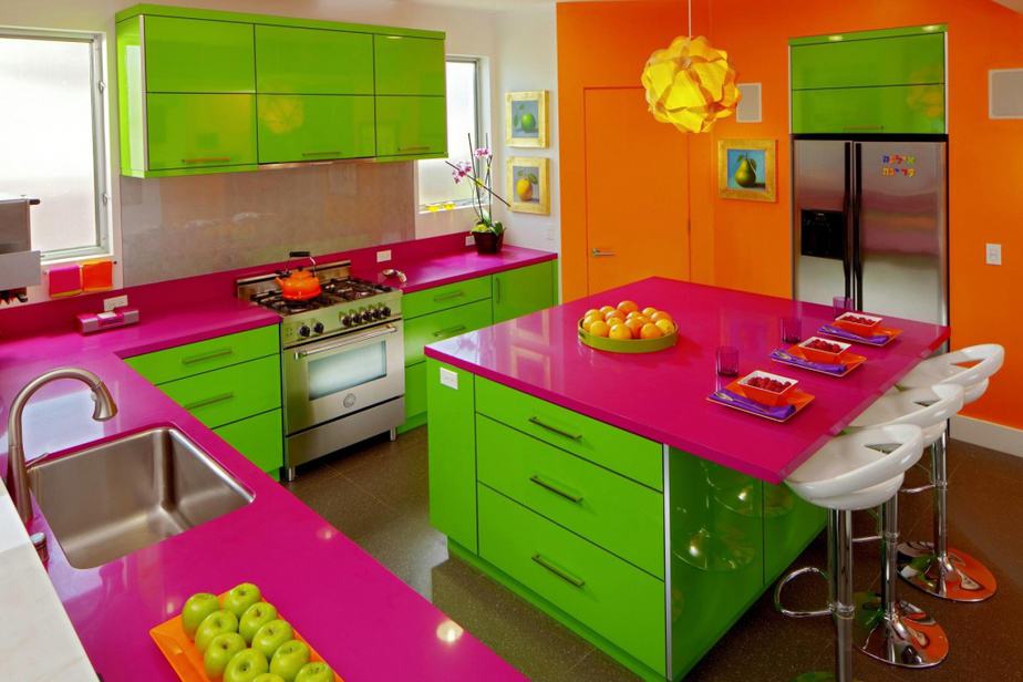Sparkling Colorful Kitchen