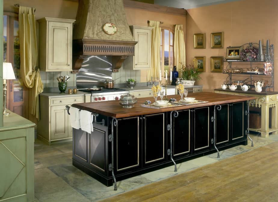 Unique French Country Kitchen