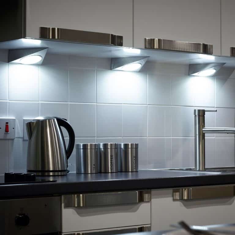 10 Kitchen Under Cabinet Lighting Ideas 2024 Hidden Ones   Unique Kitchen Under Cabinet Lighting 768x768 