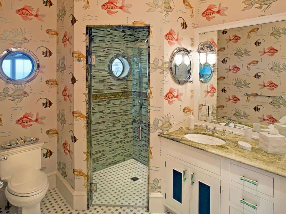 Remarkable Ocean Bathroom