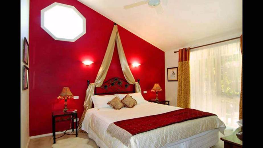 Alluring Red Bedroom