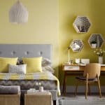 Attractive Yellow Bedroom 150x150 