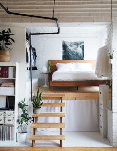 Awesome Loft Bedroom 233x300 