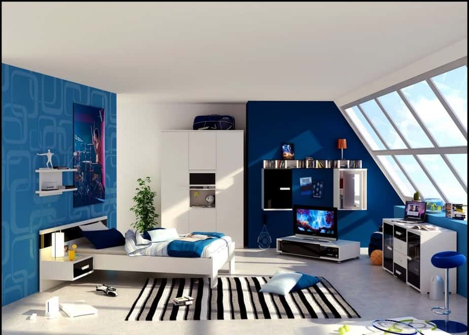 Modern Bedroom TV Stand