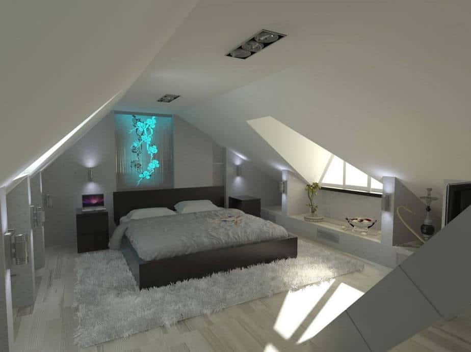 Classy Attic Bedroom