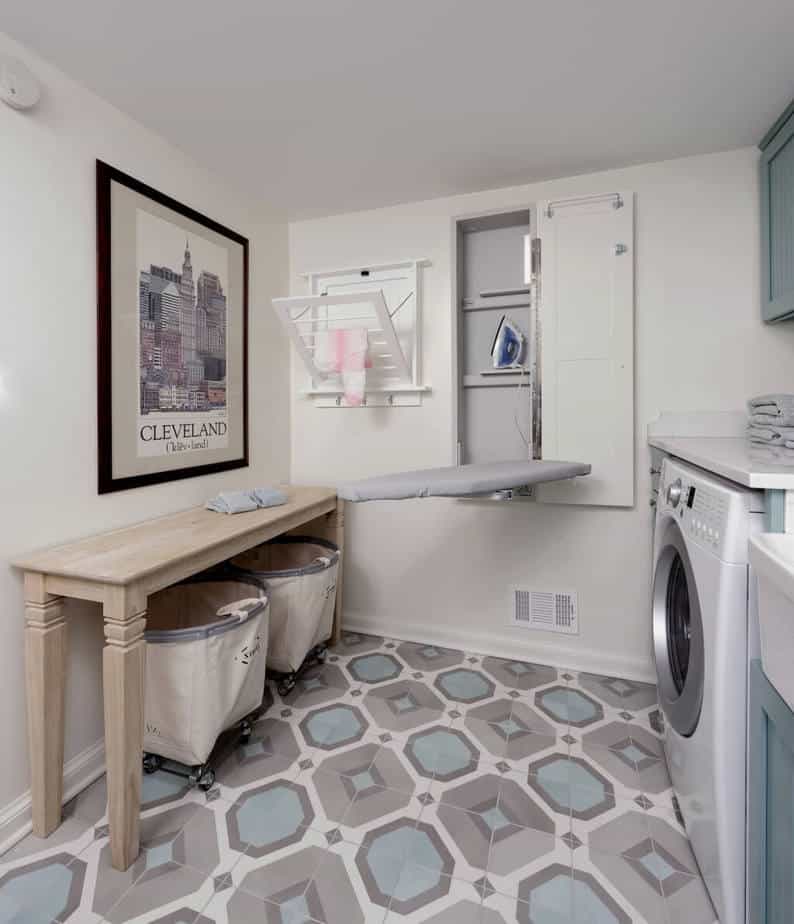 Clever Laundry Room