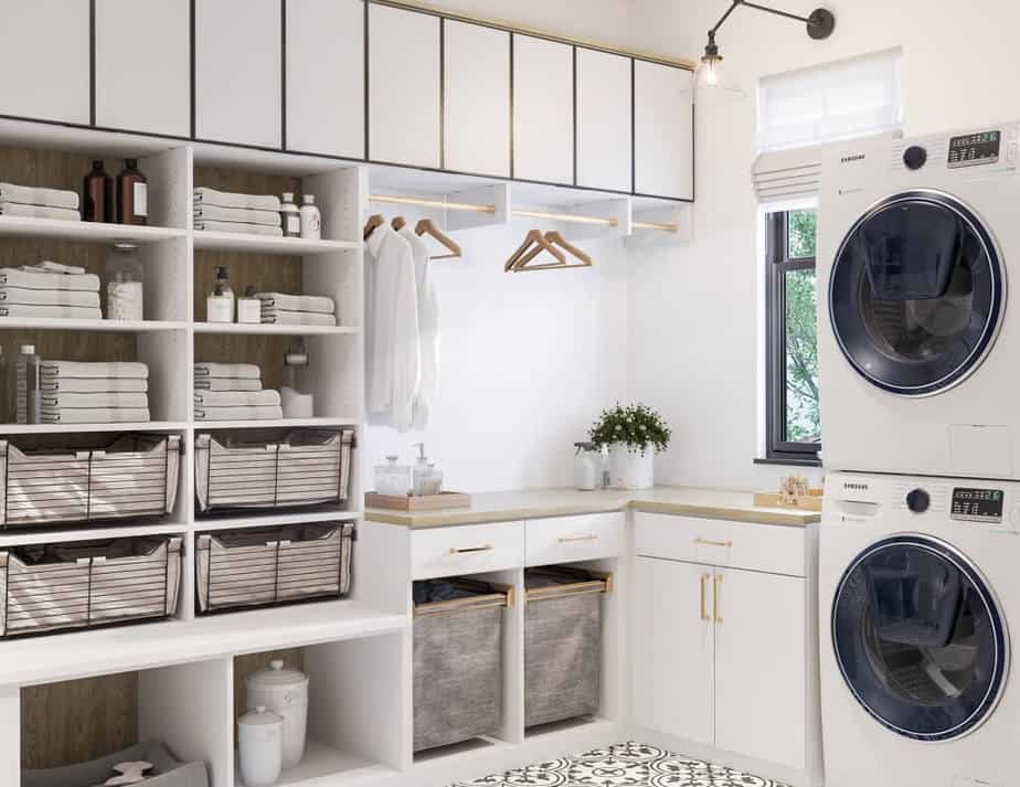 Complete Laundry Room