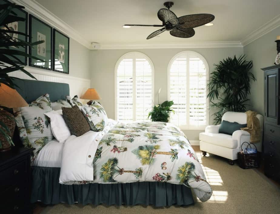 Cushy Tropical Bedroom 