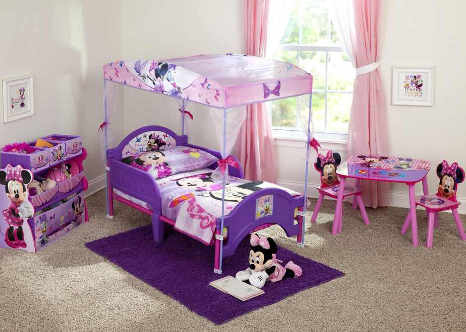 Minnie Mouse Princess Bedroom