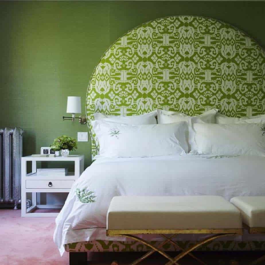 Extraordinary Green Bedroom