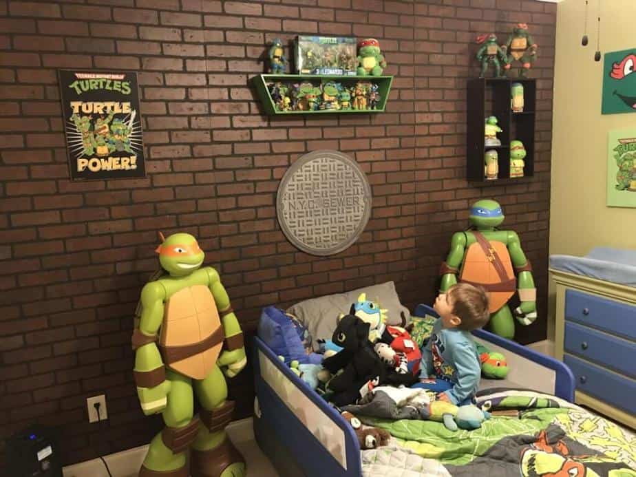 Fun Ninja Turtles Bedroom