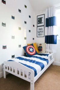 Hero Inspired Boys Bedroom 200x300 