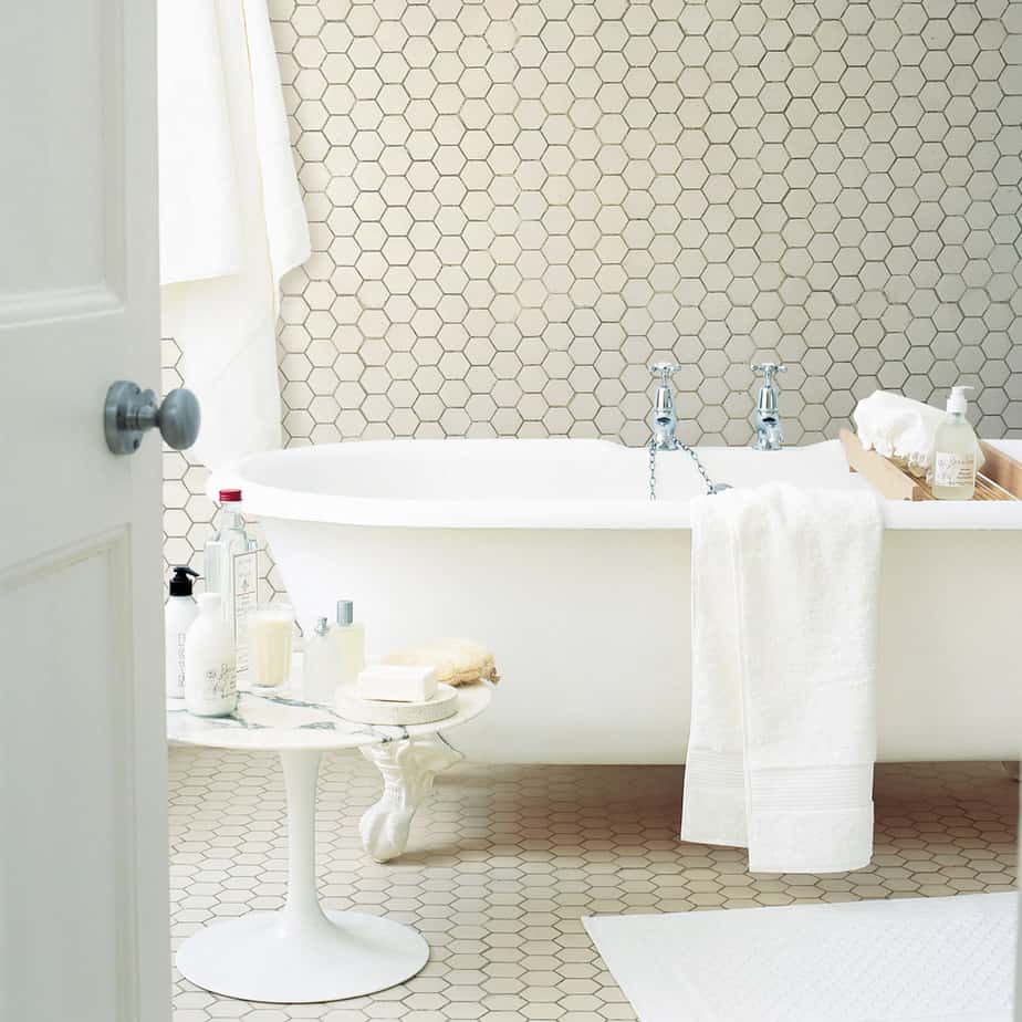Hexagon Bathroom Flooring