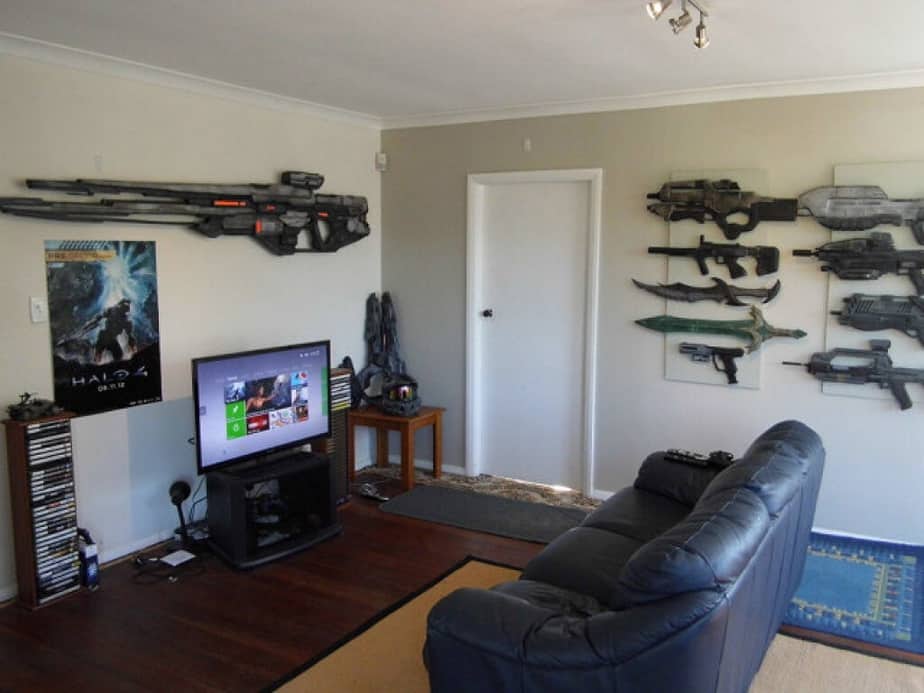Masculine Gaming Room