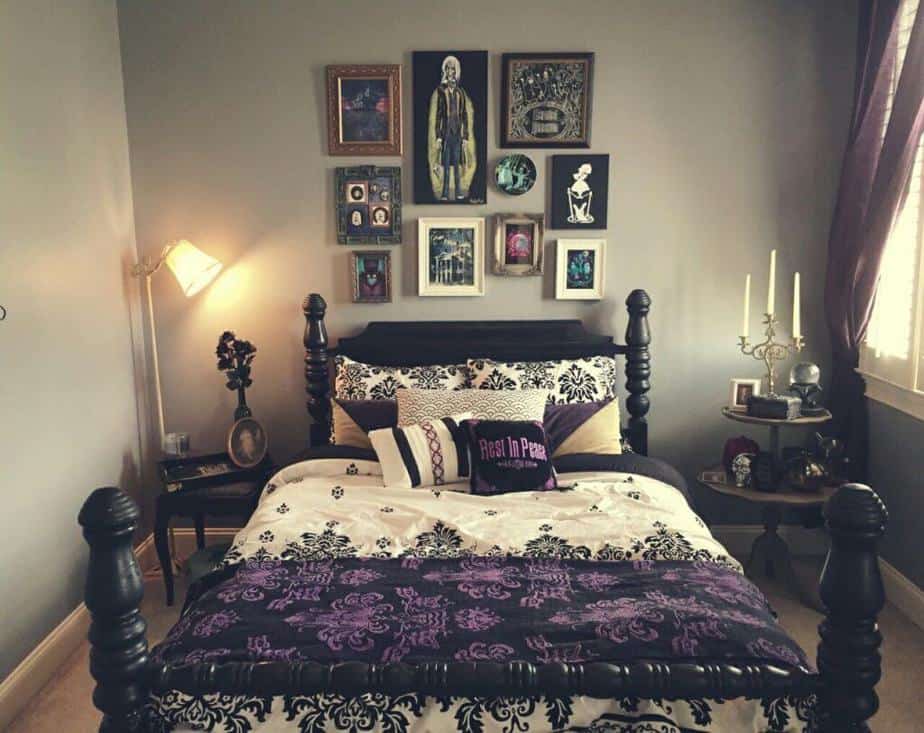Modern Gothic Bedroom