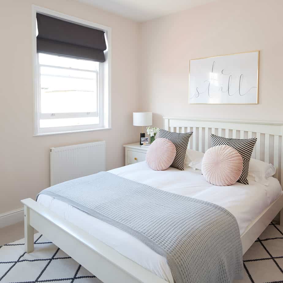 Pinkish Contemporary Bedroom
