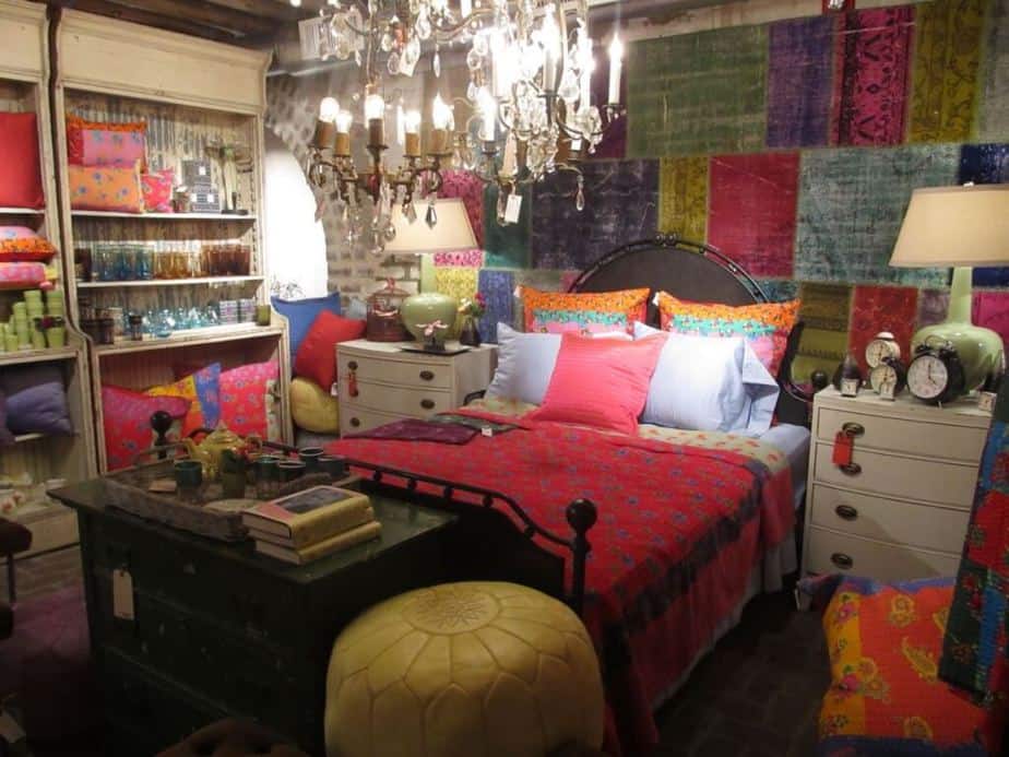 Vibrant Hippie Bedroom