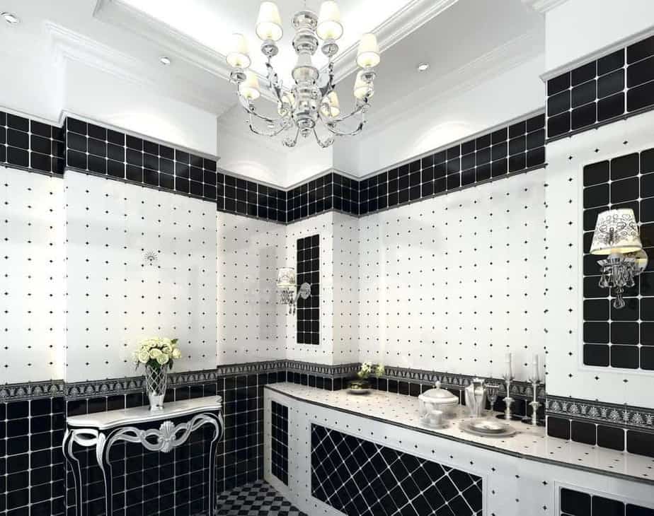 Beautiful Black Bathroom