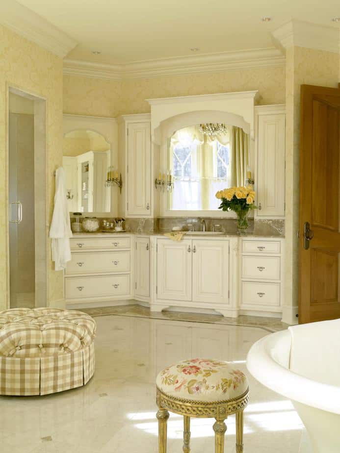Beautiful French Country Bathroom