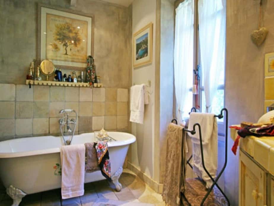 Homey French Country Bathroom