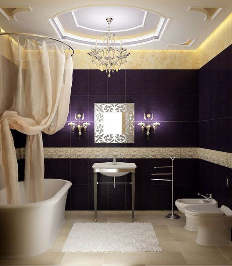 Beautiful Bathroom Chandelier