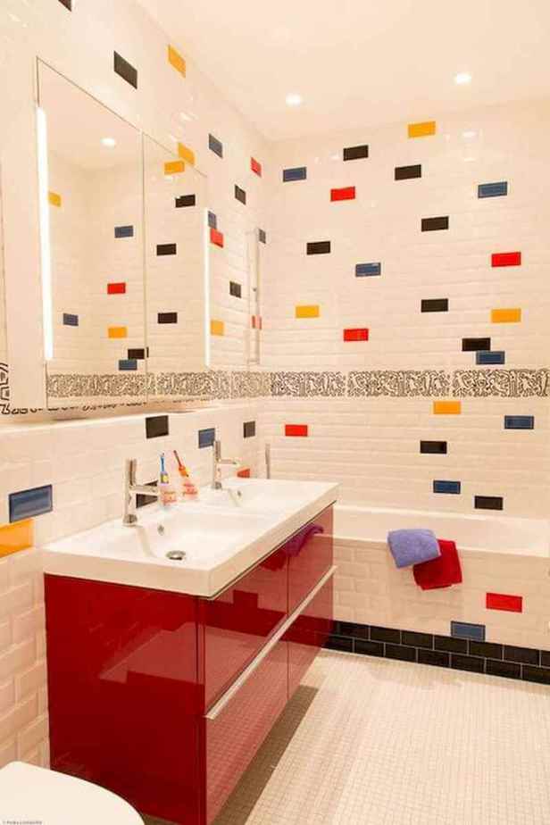 Smart Colorful Bathroom