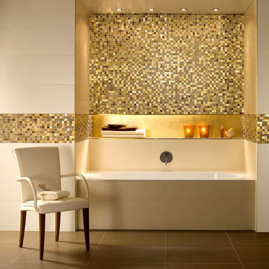 Sparkling Gold Bathroom