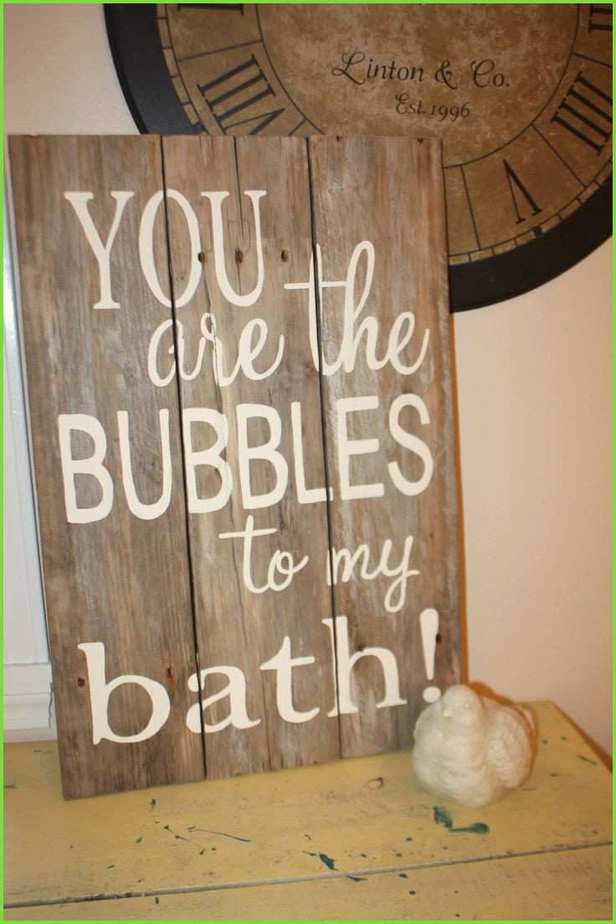 Sweet Bathroom Sign
