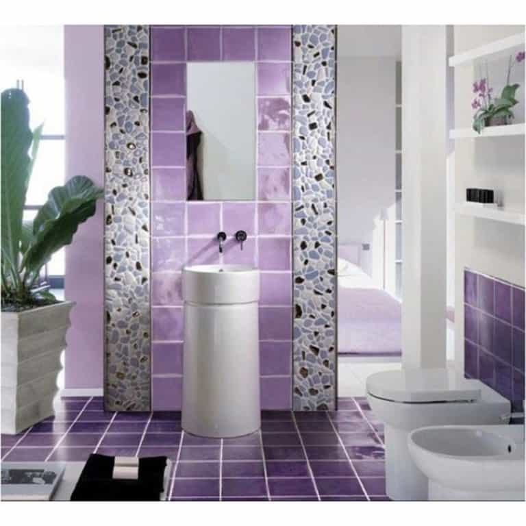 10 Lavender Bathroom Ideas 2024 (Riveting and Dashing)